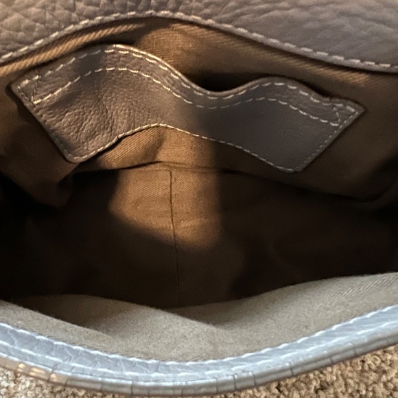 Chloé Small Saddle Bag in Grey Grain Calfskin - Picture 7 of 7